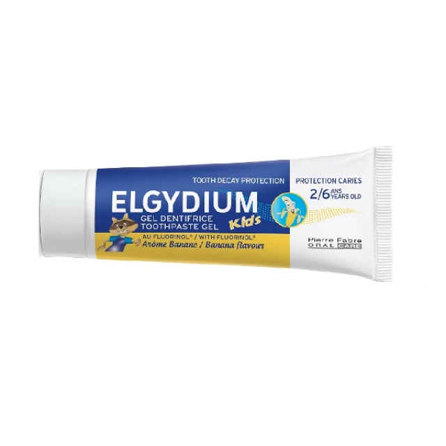 Elgydium Kids Oδοντόκρεμα Μπανάνα 500ppm 50ml