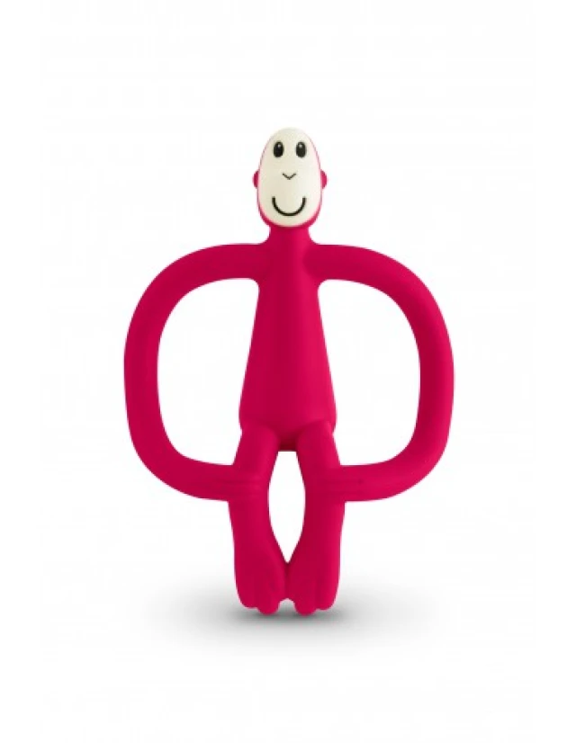 Matchstick Monkey Teething Toy Red