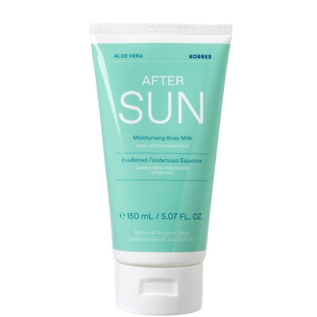 Korres Moisturizing After Sun Γαλάκτωμα για το Σώμα με Αλόη Βέρα 150ml