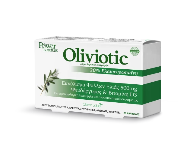 POWER HEALTH Oliviotic 20caps