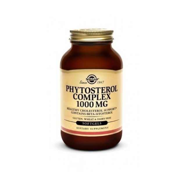 Solgar Phytosterol Complex 1000mg 100 μαλακές κάψουλες