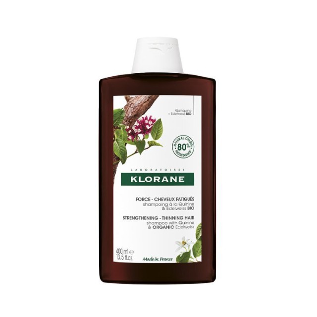 Klorane Shampoo Quinine Σαμπουάν για Ενδυνάμωση & Τριχόπτωση με Κινίνη 400ml