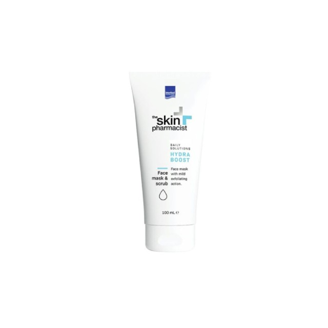 The Skin Pharmacist Hydra Boost Face Mask & Scrub Μάσκα Προσώπου Με Ήπια Απολεπιστική Δράση 100ml