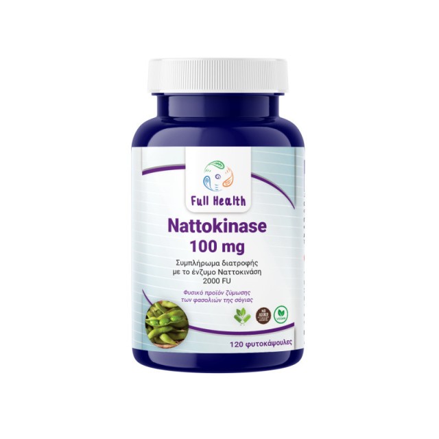 Full Health Nattokinase 100mg 120 φυτικές κάψουλες