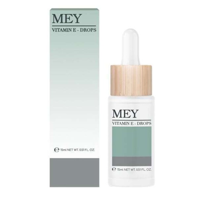 MEY Vitamin E - Drops Συμπυκνωμένες Σταγόνες Βιταμίνης Ε 15ml