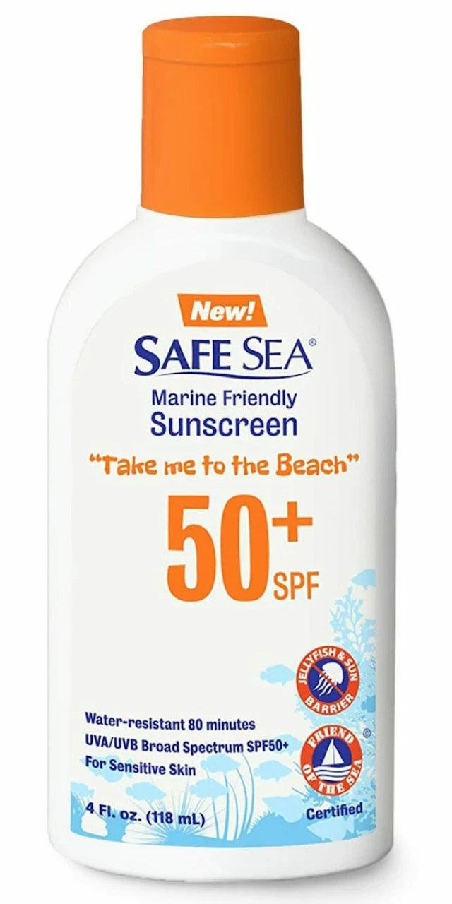 Safe Sea Sunscreen & Jellyfish Sting Protective Lotion SPF50 118ml