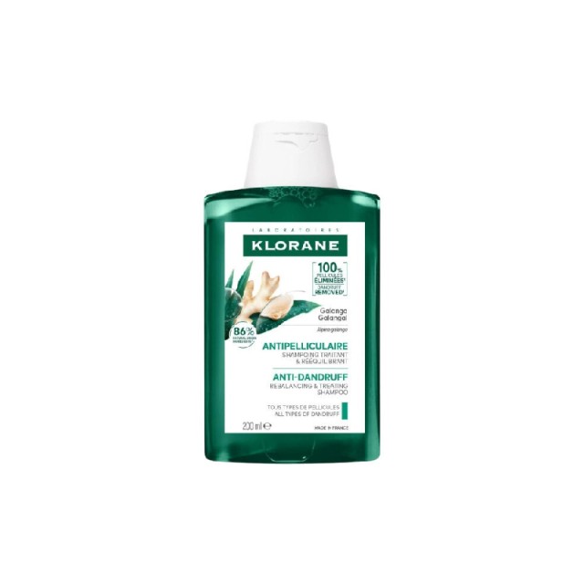 KLORANE Σαμπουάν Γκαλάνγκα Κατά Τις Πιτυρίδας 200ml