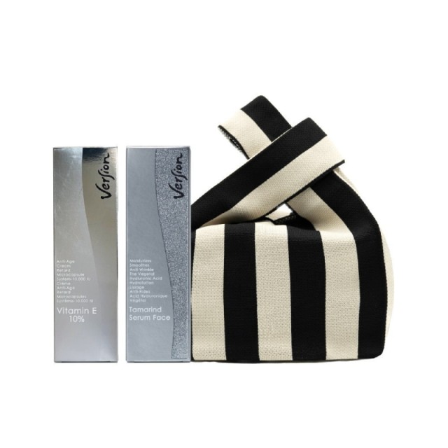 Version Promo Vitamin E 10% Cream 50 ml & Tamarind Face Serum 50 ml & Δώρο Τσαντάκι