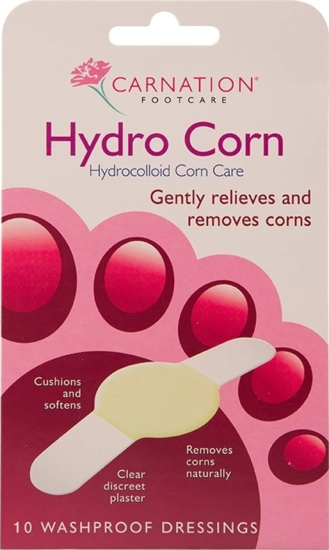 Vican Carnation Hydrocolloid Corn Care Επιθέματα Αφαίρεσης Κάλων 10 τεμ.