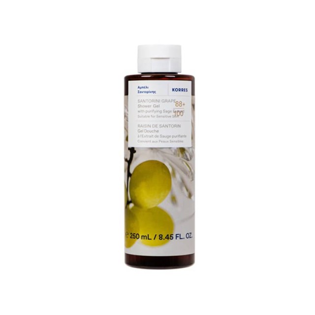 Korres Αφρολουτρο Αμπέλι Σαντορίνης 250ml