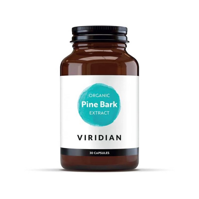 Viridian Organic Pine Bark Extract 30 Κάψουλες