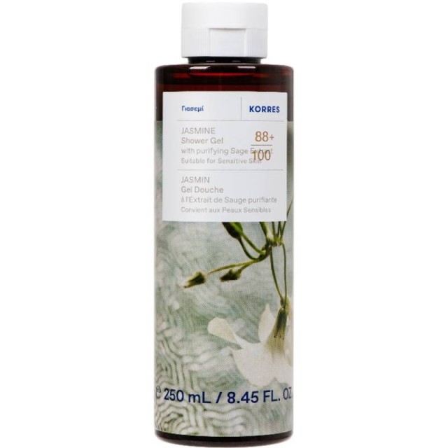 Korres Jasmine With Purifying Sage Extract Shower Gel 250ml