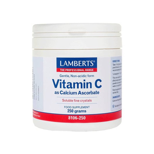 Lamberts Vitamin C as Calcium Ascorbate 250grams