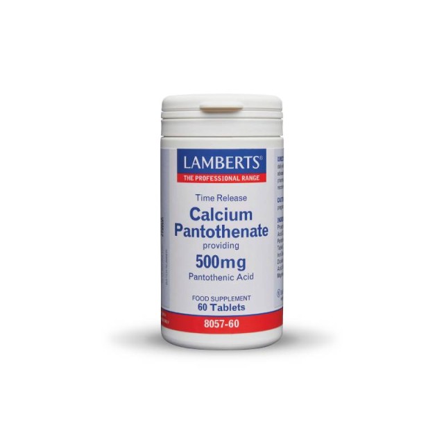 Lamberts Calcium Pantothenate 500mg 60 tablets