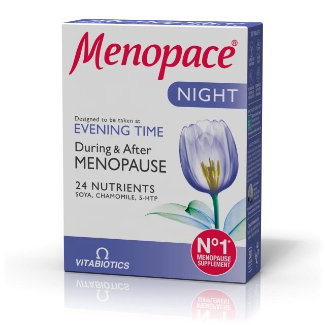 Vitabiotics Menopace Night 30 ταμπλέτες