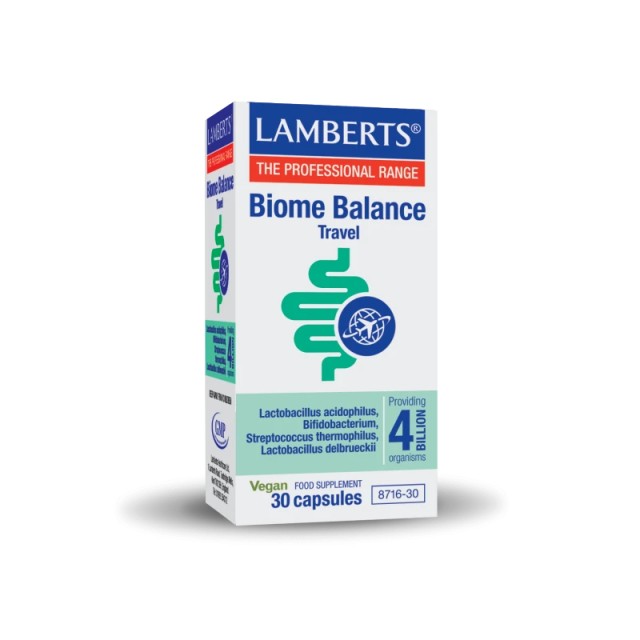 Lamberts Biome Balance Travel 30 κάψουλες
