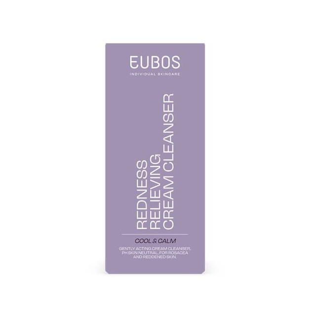 Eubos Cool & Calm Redness Relieving Cream Cleanser Καταπραϋντικό Γαλάκτωμα Προσώπου για την Ερυθρότητα 150ml