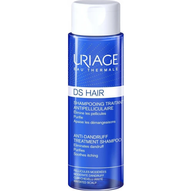 Uriage DS Hair Anti-Dandruff Treatment Shampoo 200ml Σαμπουάν κατά της Ξηρής ή Λιπαρής Πιτυρίδας