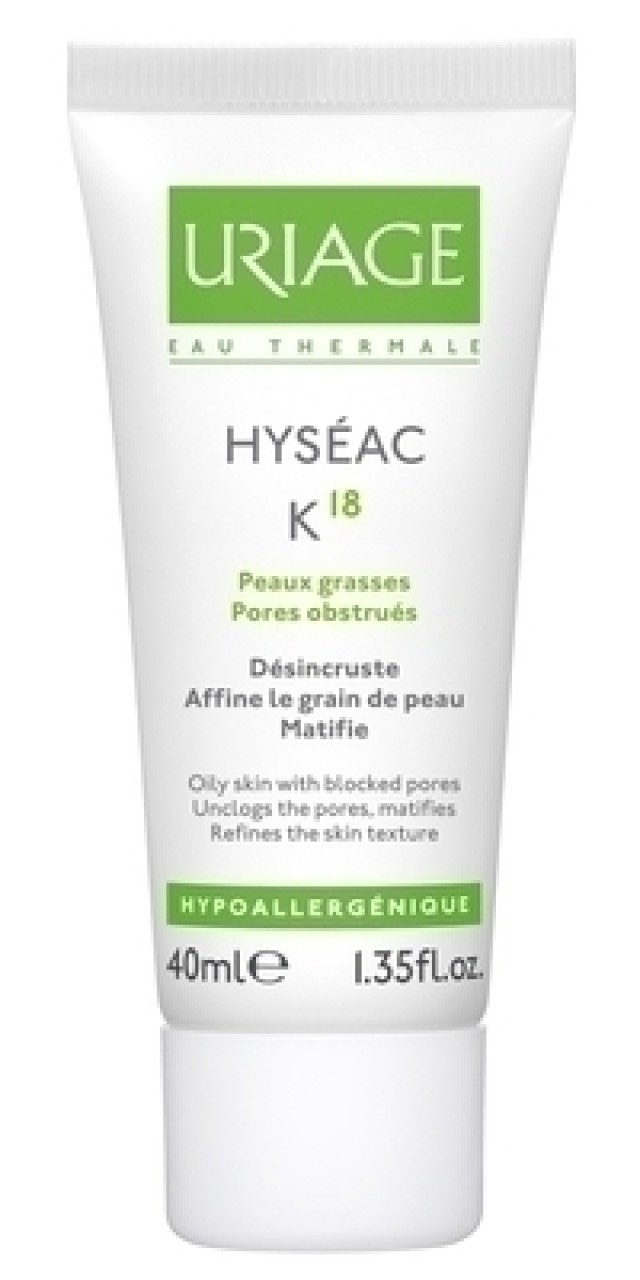 URIAGE HYSEAC K18 40ML