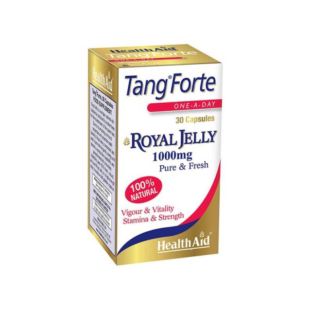 Health Aid Tang Forte Royal Jelly Βασιλικός Πολτός 1000mg 30 κάψουλες