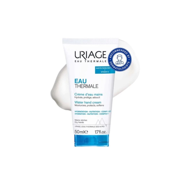 Uriage Eau Thermal Water Ενυδατική & Προστατευτική Κρέμα για Χέρια που Ταλαιπωρούνται από Ξηρότητα 50ml