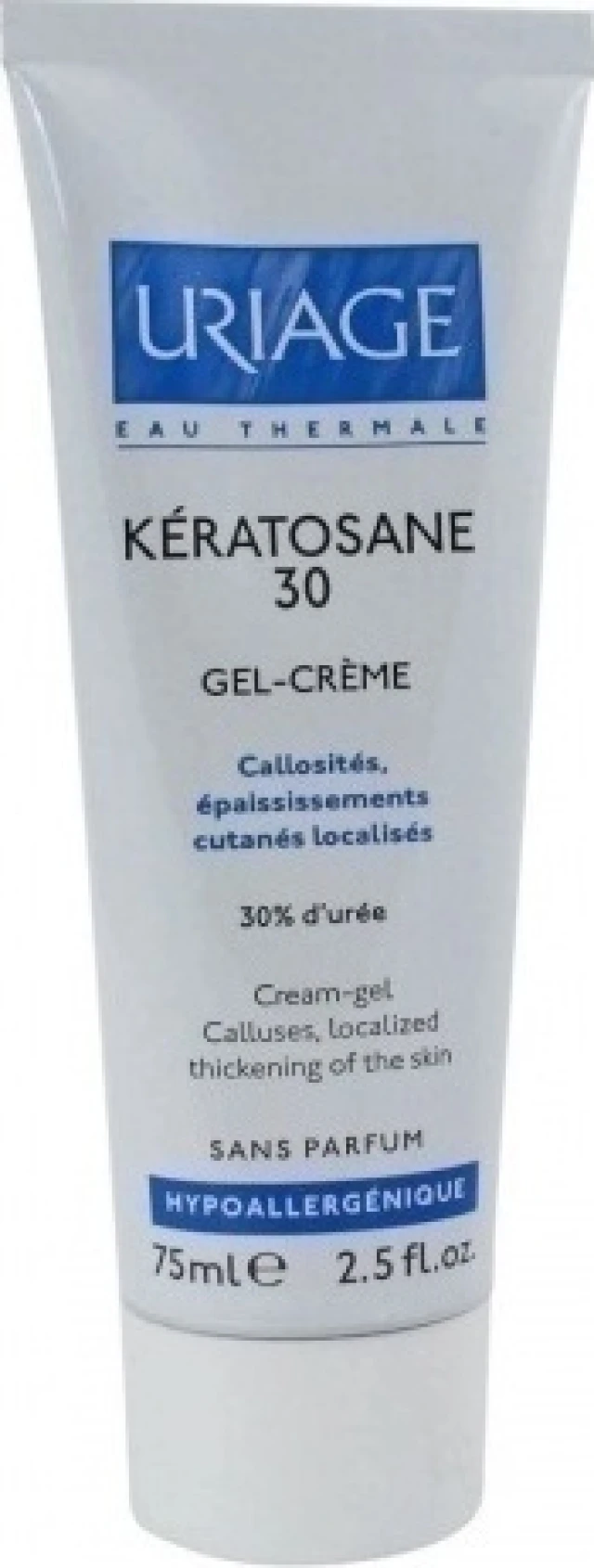 Uriage Eau Thermale Keratosane 30 Gel-Creme Τζελ-Κρέμα για Τραχύ Δέρμα 75ml