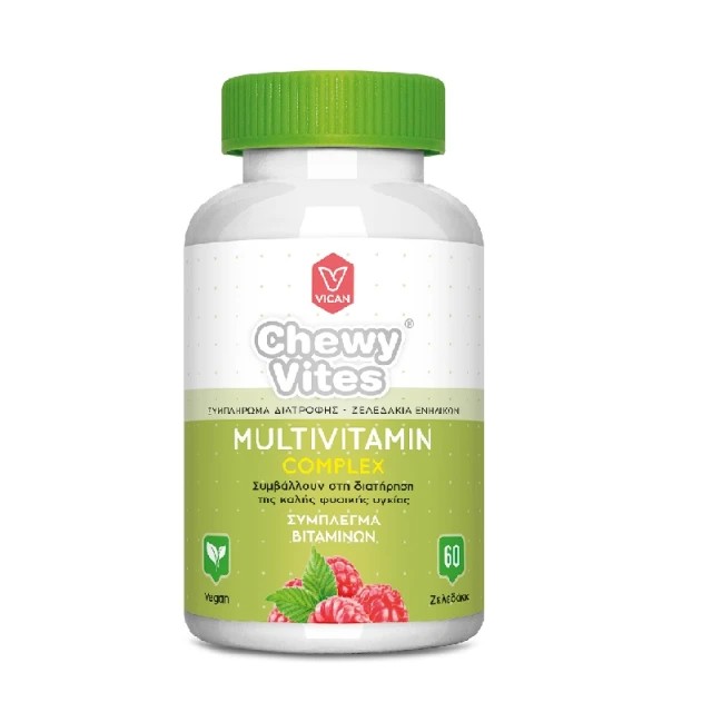 Vican Chewy Vites Adults Multivitamin Complex 60 μασώμενα ζελεδάκια
