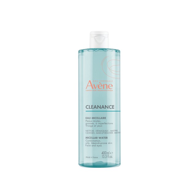 Avene Cleanance Eau Micellaire, Νερό Καθαρισμού Προσώπου 400ml