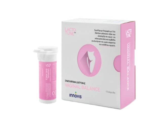 Innovis Lactotune Vaginal 350mg 10 κάψουλες