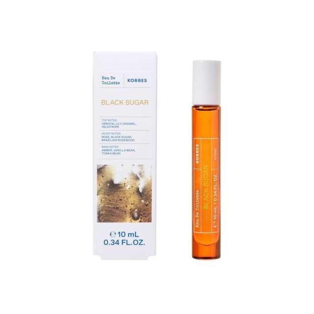 Korres Black Sugar Eau de Toilette, 10ml