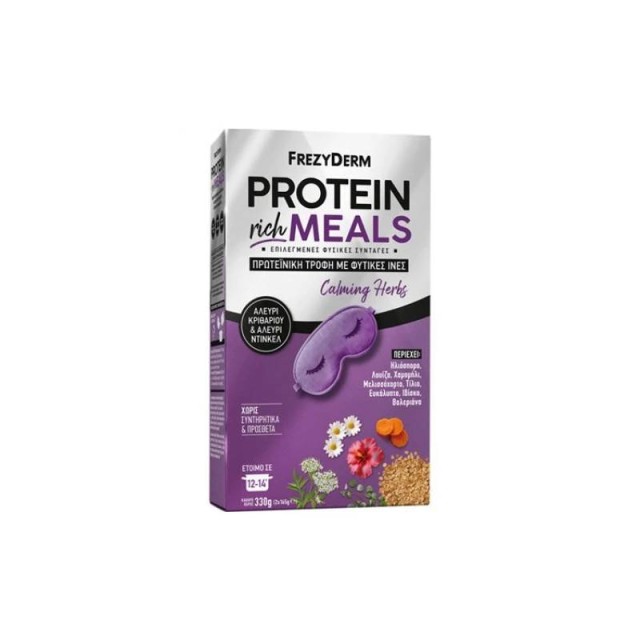 Frezyderm Protein Rich Meals Calming Herbs με Αλεύρι Κριθαριού και Ντίνκελ 330g (2x165g)