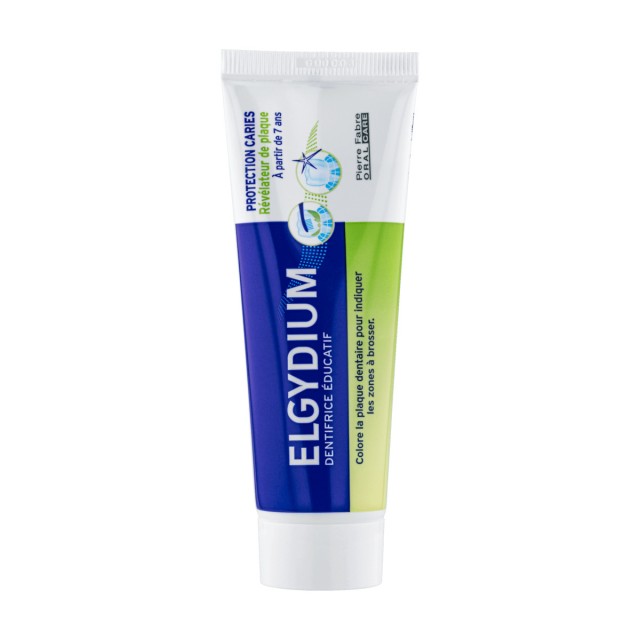 Elgydium Educational Toothpaste Παιδική Οδοντόπαστα Αποκάλυψης Πλάκας 1400ppm για 7-12 Ετών 50ml