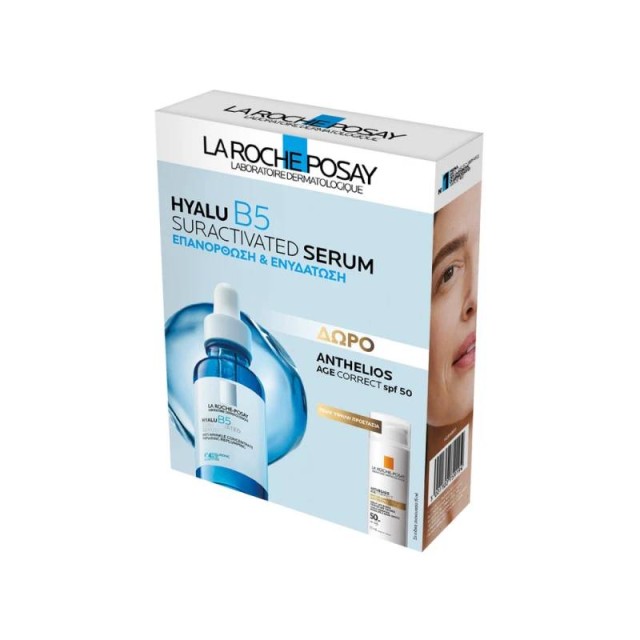 La Roche Posay Promo Pack Hyalu B5 Serum 30ml & Δώρο Anthelios Age Correct SPF50 15ml