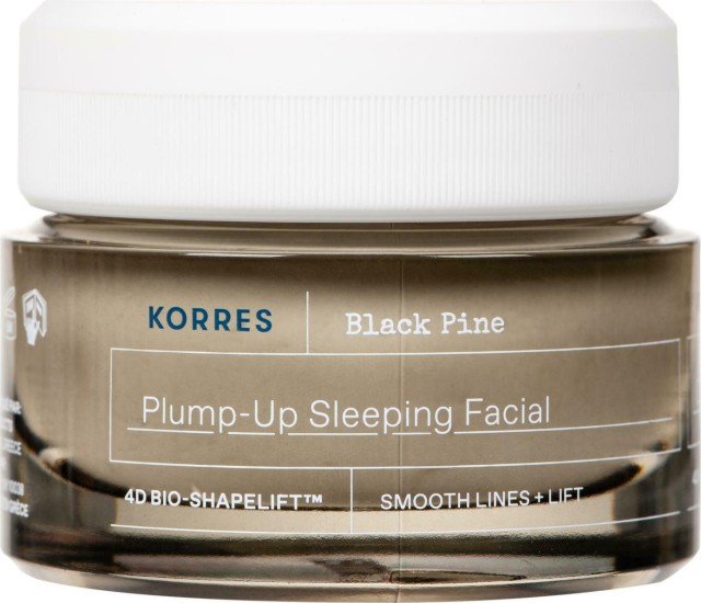 Korres Μαύρη Πεύκη 4D Κρέμα Νύχτας για Σύσφιγξη + Lifting 40ml