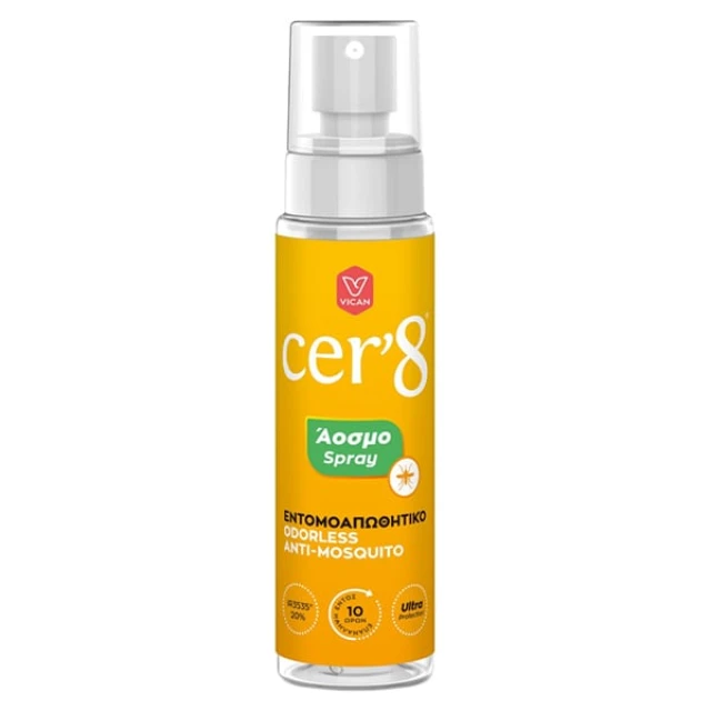 Vican Cer8 Άοσμο Εντομοαπωθητικό Spray 100ml