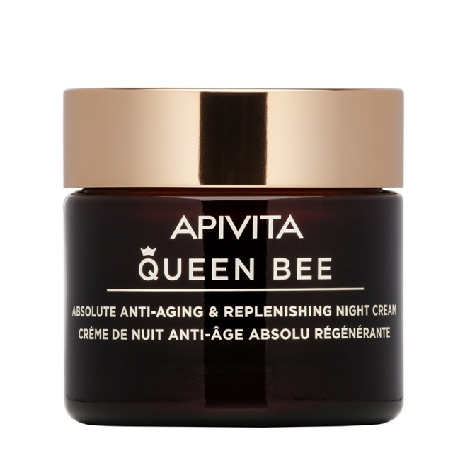Apivita Queen Bee Κρέμα Νύχτας Απόλυτης Αντιγήρανσης & Εντατικής Θρέψης 50ml