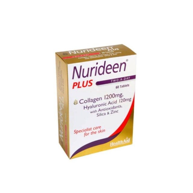 Health Aid Nurideen Plus Συμπλήρωμα Διατροφής για την Υγεία του Δέρματος 60 Ταμπλέτες