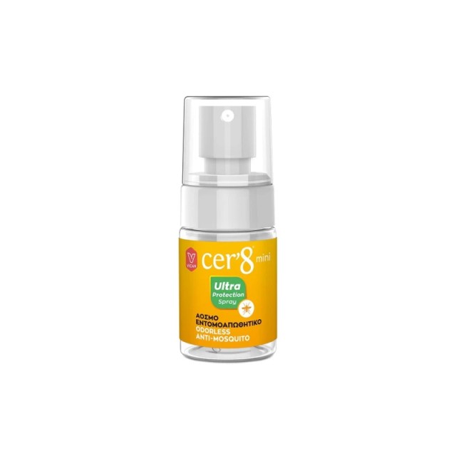 Vican Cer8 Mini Αοσμο Εντομοαπωθητικο Spray 30ml