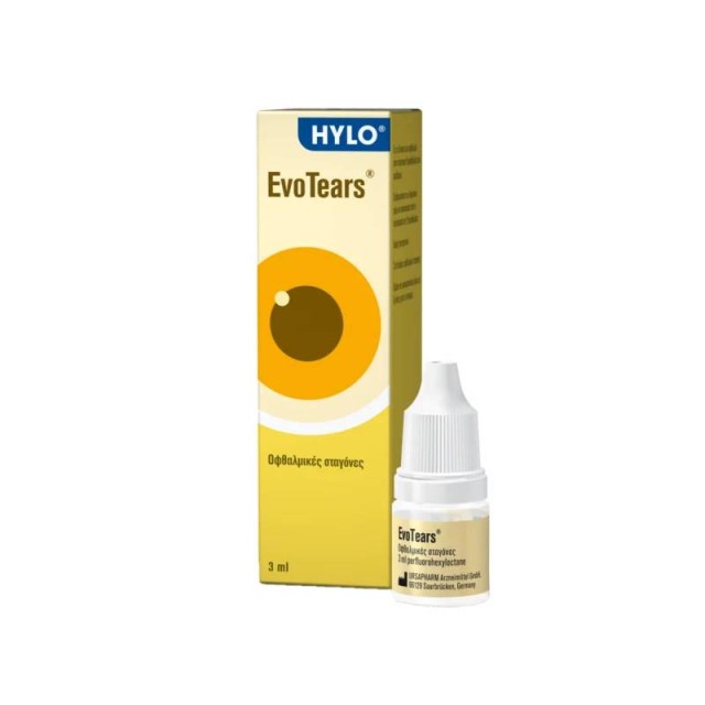 Ursapharm EvoTears  Drops Οφθαλμολογικές Σταγόνες για την Αντιμετώπιση της Ξηροφθαλμίας, 3ml
