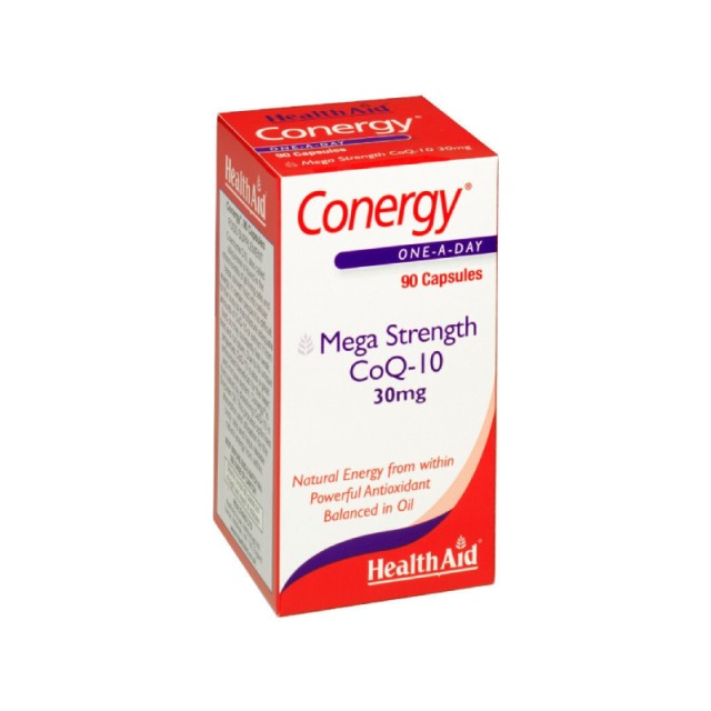 HEALTH AID CONERGY CoQ-10 30mg capsules 90s