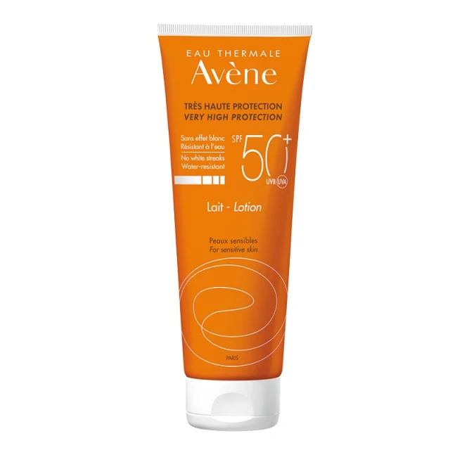 Avene Eau Thermale Lait SPF50 Αντιηλιακό Γαλάκτωμα Σώματος Για Το Ευαίσθητο Δέρμα, 250ml
