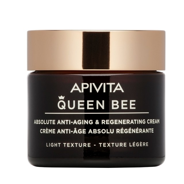 Apivita Queen Bee Κρέμα Απόλυτης Αντιγήρανσης & Αναγέννησης Ελαφριάς Υφής 50ml