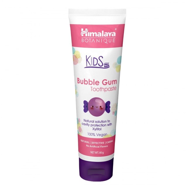 Himalaya Wellness Παιδική Οδοντόκρεμα με Γεύση Τσιχλόφουσκα 80gr