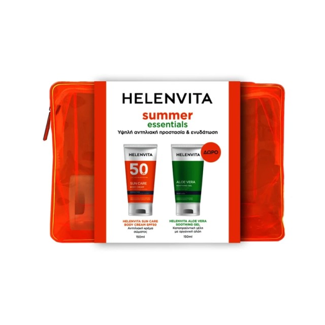 Helenvita Summer Essentials Sun Care BodyCream SPF50 150ml & Δώρο ALOE VERA Soothing Gel 150ml