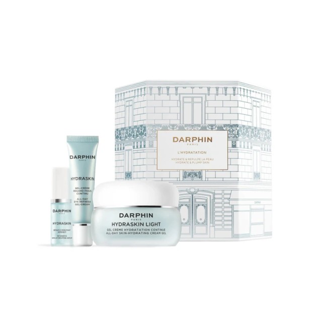Darphin Promo Pack Hydraskin Light Gel Cream 50ml & Hydraskin All-Day Eye Refresh Gel-cream 15ml & Hydraskin Intensive Skin-Hydrating Serum 5ml