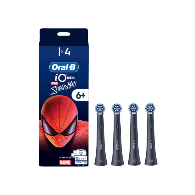 Oral-B Ανταλλακτικά Ηλεκτρικής Οδοντόβουρτσας Spiderman 4τμχ για 6m+