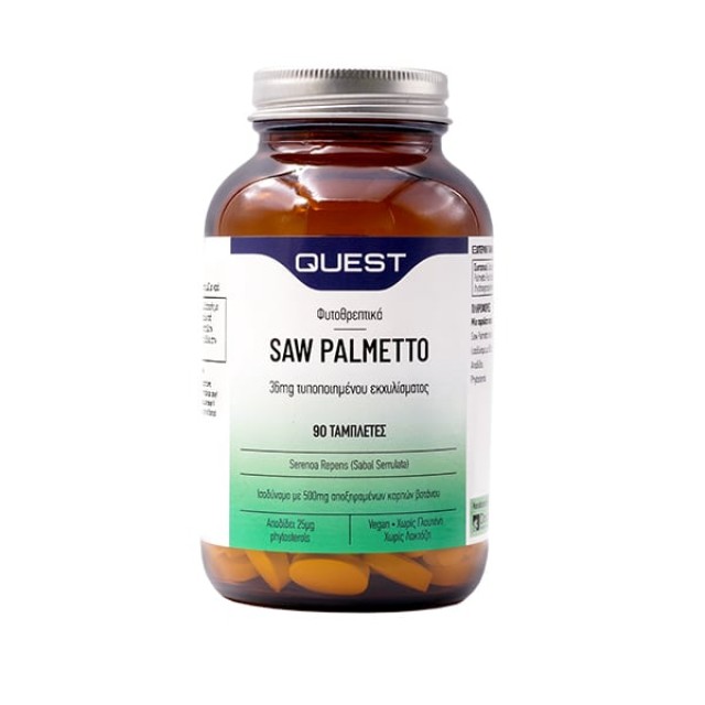 QUEST SAW PALMETTO 36 MG EXTRACT 90 TABS