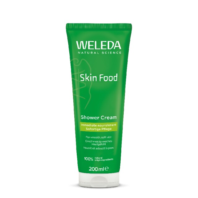 Weleda Skin Food Shower Cream Ενυδατικό Αφρόλουτρο σε Μορφή Κρέμα 200ml