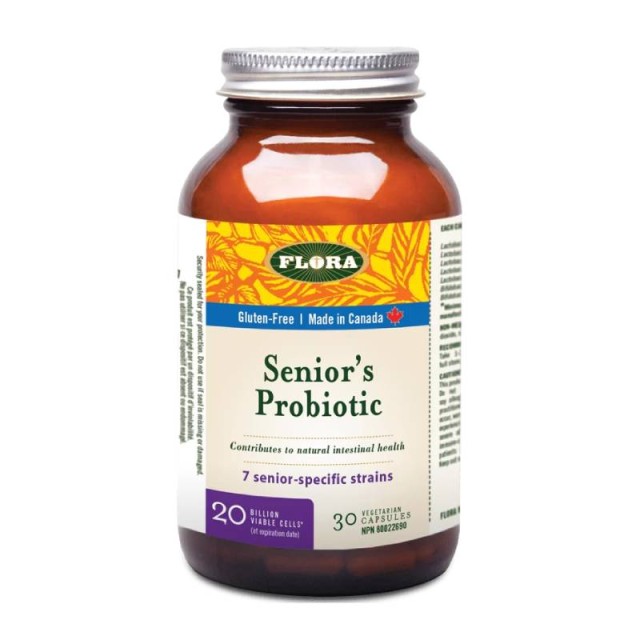 Flora Seniors Probiotic 30 φυτικές κάψουλες
