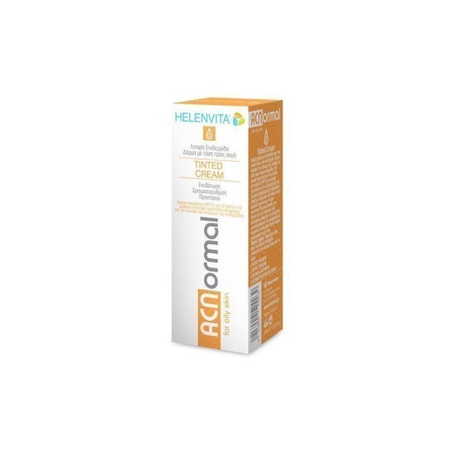 Helenvita ACNormal Tinted Cream 60ml για Λιπαρές Επιδερμίδες